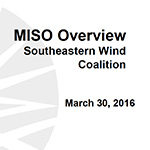 MISO Wind Forecasting and Integration